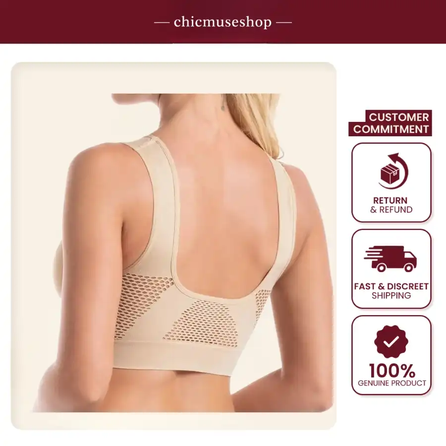 π₯ HOT SALE 49%π₯ Breathable Anti-Sagging Breasts Bra